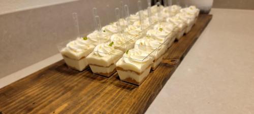 Key Lime dessert shooters