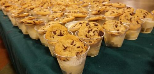 Chocolate Chunk Cookies and Vanilla Ice Cream