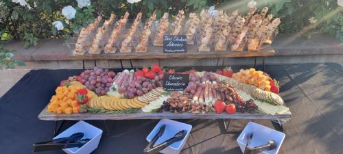 Charcuterie and Thai Chicken Skewers